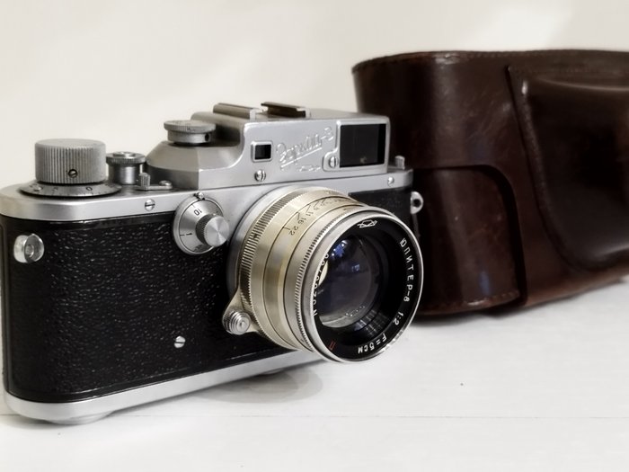 Zorki 3 + KMZ F2/5cm Pienikokoinen analoginen kamera