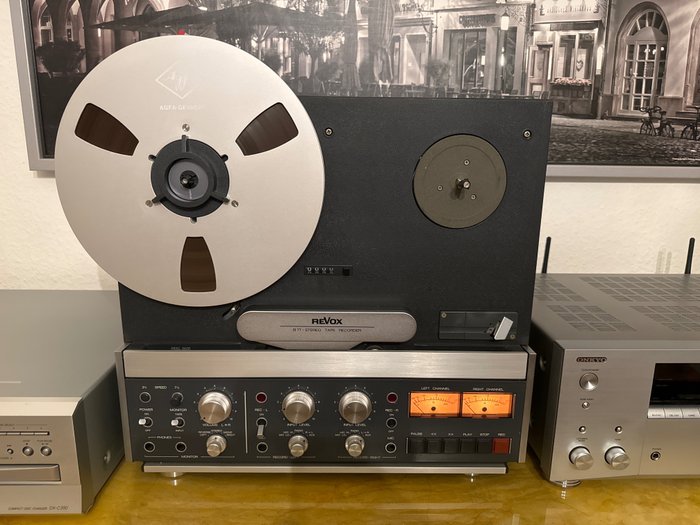 Revox - B77 - 2 轨 26厘米开盘磁带机