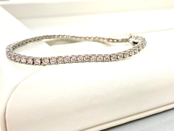 Ohne Mindestpreis - Armband Silber Diamant 