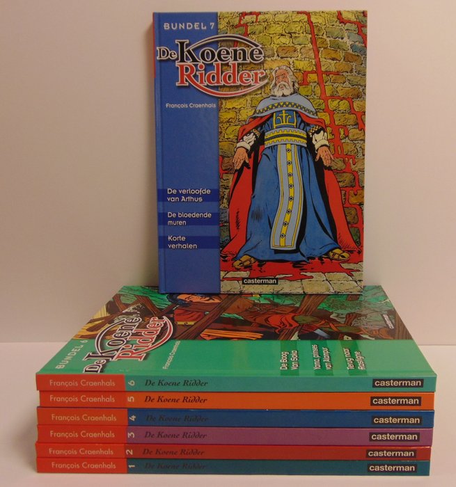De Koene Ridder - Complete Serie Bundeling 1 t/m 7 - 7 Album - First edition - 2001/2007