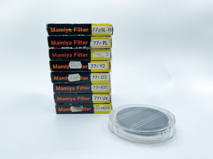Mamiya filter set (77mm Diameter) Analoge Kamera