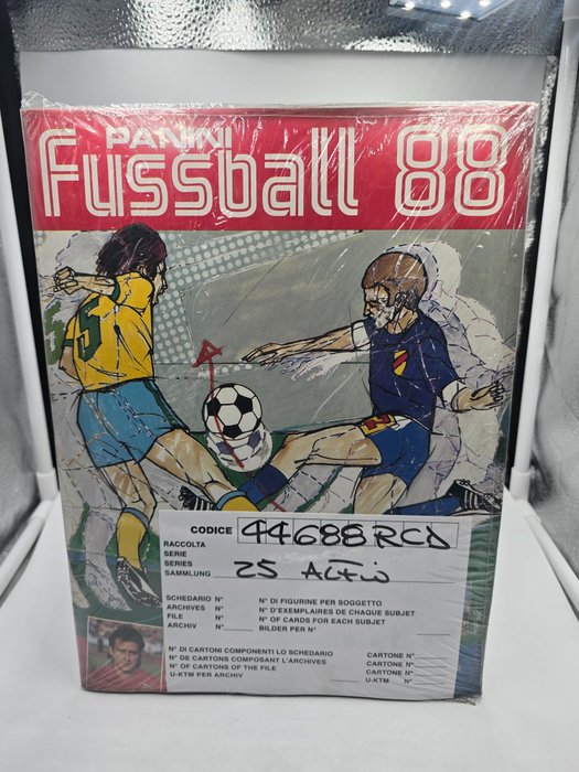 帕尼尼 - Fussball 88 - 1 Factory seal (Empty album + complete loose sticker set)