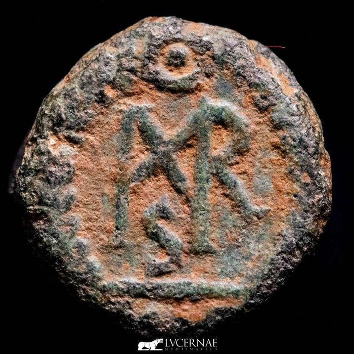 羅馬帝國. 馬爾西安 (AD 450-457). Nummus Mintmark no visible, usually Constantinople or Nicomedia?  Monogram within wreath. S below in field.  (沒有保留價)