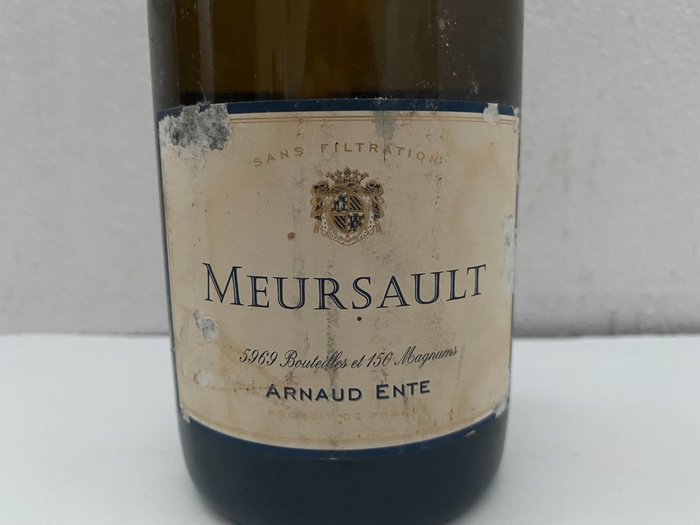 2007 Arnaud Ente - Meursault - 1 Bottle (0.75L)