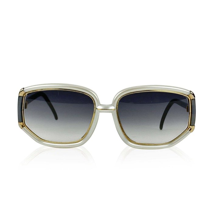 Other brand - Vintage Grey Oversized Rare Sunglasses 61/18 140mm - Sonnenbrillen