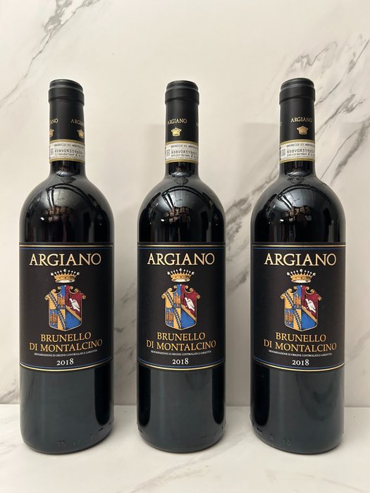 2018 Argiano - Brunello di Montalcino DOCG - 3 Bottiglie (0,75 L)