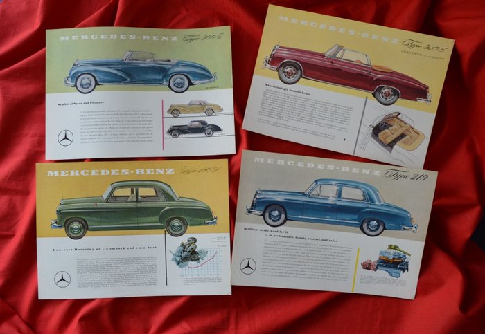 Brochure - Mercedes-Benz - Mercedes 300S, 220S, 219, 180S brochure catalogue prospekt flyer