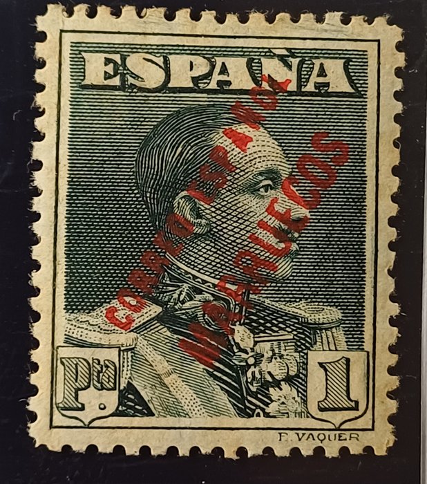 摩洛哥 1923 - 西班牙郵票超載NE - Edifil NE 4