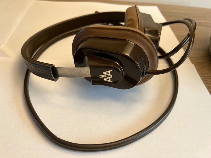 First Class Vintage American Airlines headphones from 70s Kopfhörer