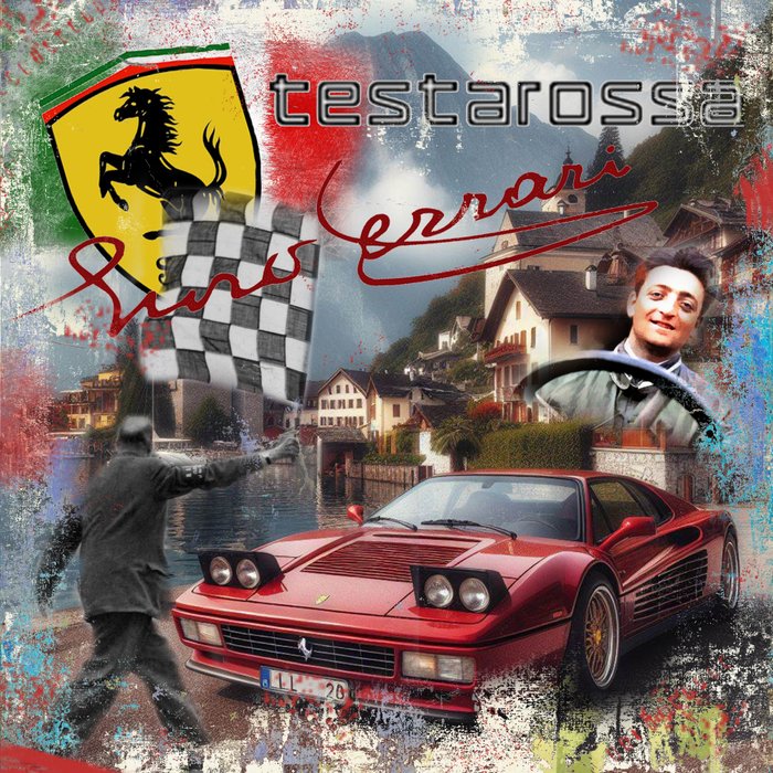 Luc Best - " Ferrari Testarossa"