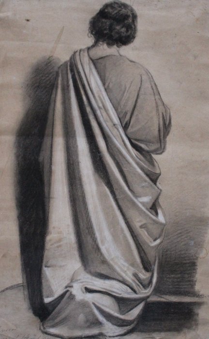 Alessandro Guardassoni (1819-1888) - Monaco di spalle