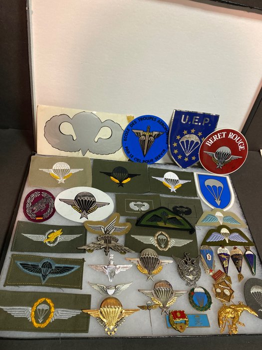 国际的 - 空军 - 徽章 - Sammlung fallschirmjäger Abzeichen International - 20世纪中期（二战期）