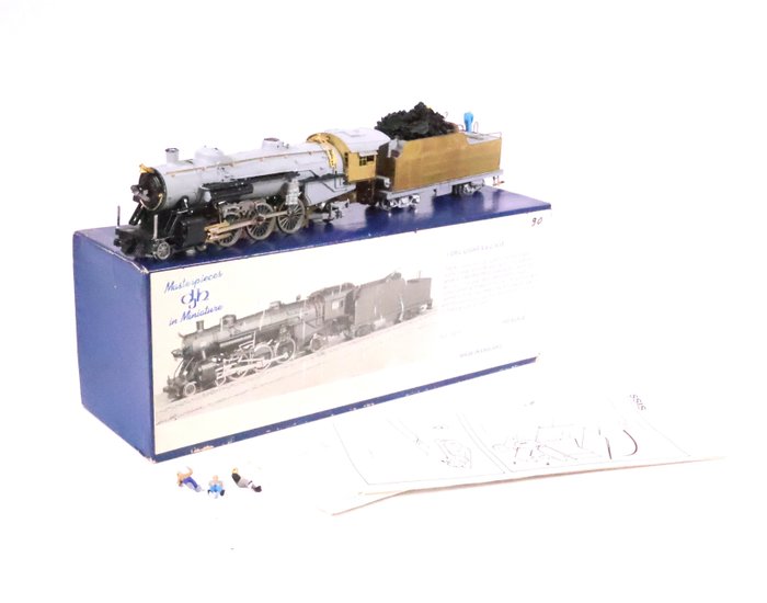 DJH H0 - 13011 - Dampflokomotive mit Tender (1) - USRA Light 4-6-2 - unlettered