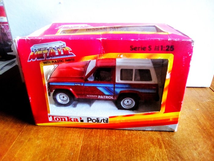 Tonka Polistil  - Leluauto Nissan Patrol Hard-top - 1980-1990 - Italia