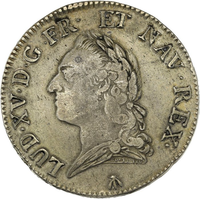 法国. 路易十五 （1715-1774）. Ecu 1771-M, Toulouse