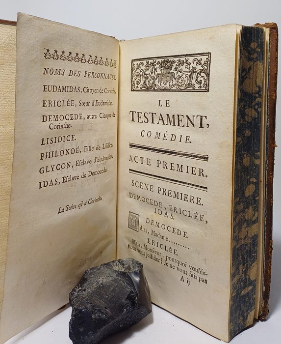 Louis de Boissy - Le Testament Comedie - 1731