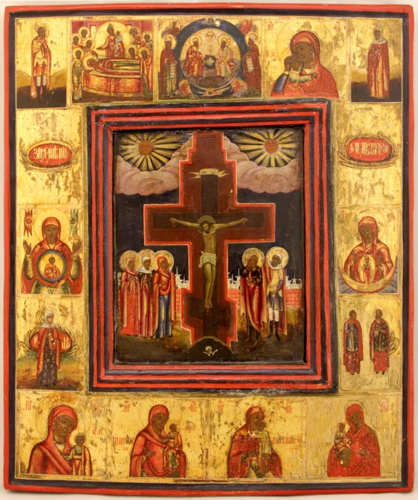 Icon - Crucifixion of Christ - Wood