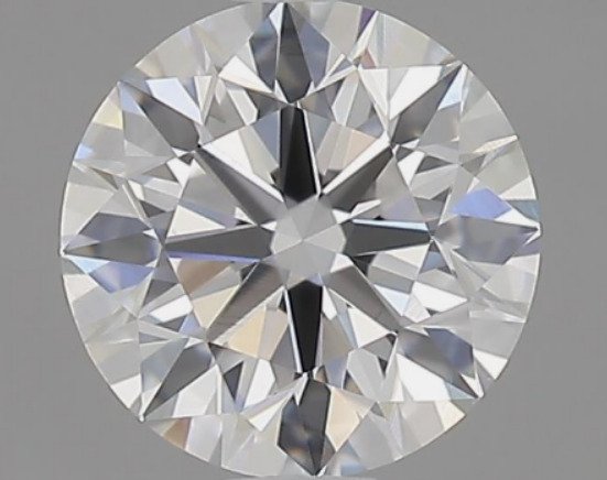 1 pcs Diamante - 0.51 ct - Brillante - E - IF (Internamente Perfetto), *No Reserve Price* *EX*