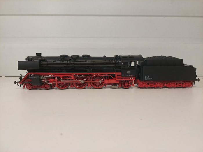 Roco H0轨 - 43238 - 带煤水车的蒸汽机车 (1) - BR 01 150 - 博物馆版 - DB