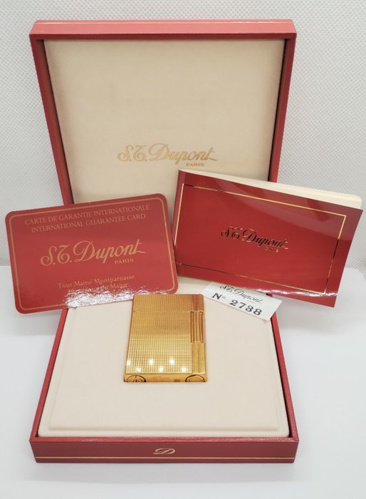 S.T. Dupont - Gatsby Line 2 - 打火机 - Gold-plated