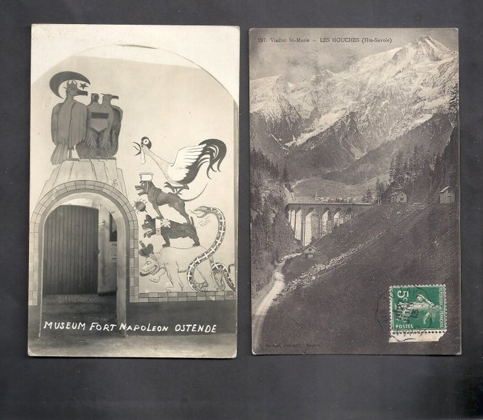 法國 - 動畫而不是某些特定的 - 明信片 (70) - 1901-1950