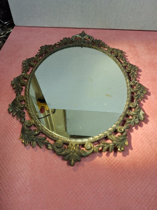 Espelho de parede  - Bronze (patinado)