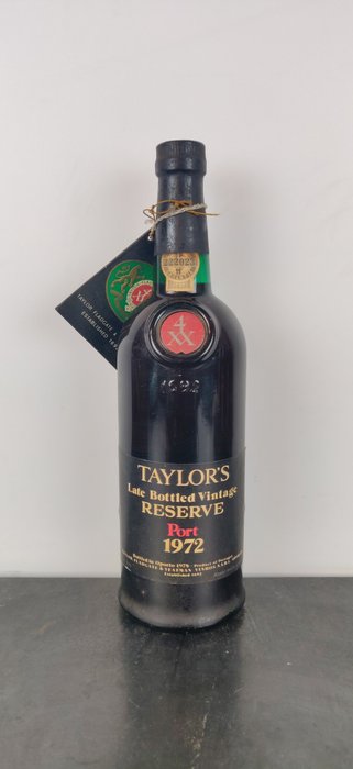 1972 Taylor's - 斗羅河 Late Bottled Vintage Port - 1 Bottle (0.75L)