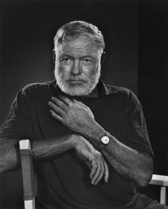 Yousuf Karsh (1908-2002) - Ernest Hemingway,  (Cuba)