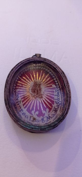 聖物匣 - 紡織品, 黃銅 - 1700-1750