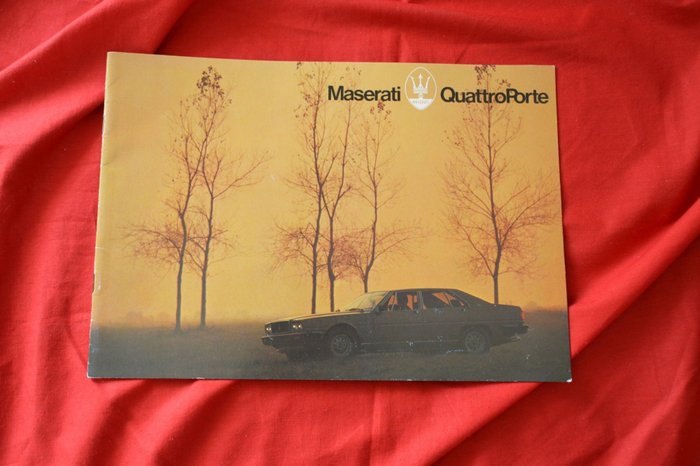 Brochure - Maserati - Maserati Quattroporte brochure catalogue prospekt folder 1979