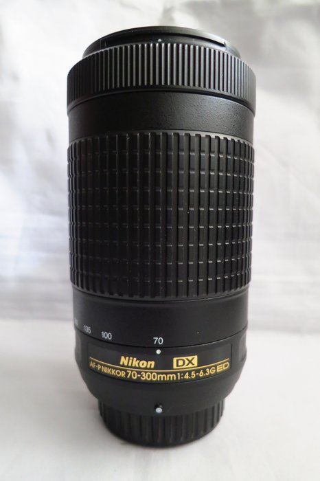 Nikon AF-P Nikkor 70-300/4.5-6.3G ED DX VR; als nieuw! Obiettivo per fotocamera