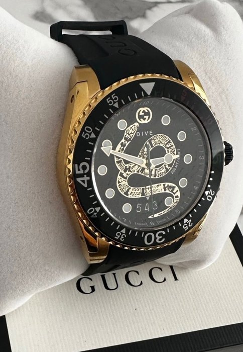 Gucci - Dive snake dial - YA136219 - Férfi - 2011 utáni