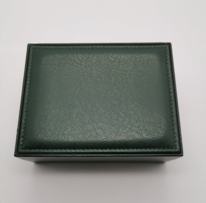 Rolex - vintage watch box for leather green 11.00.01 for sport or any models good condition T3