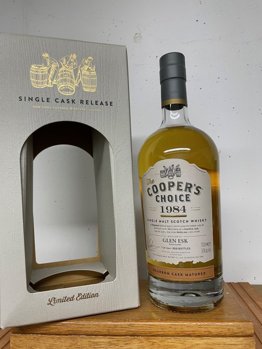 Glenesk 1984 31 years old - Cooper's Choice - Cask no. 5282 - One of 300 - The Vintage Malt Whisky  - b. 2016  - 700ml