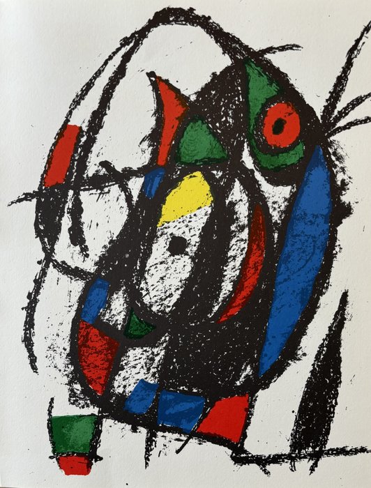 Joan Miro (1893-1983) - Lithograph III (1975)