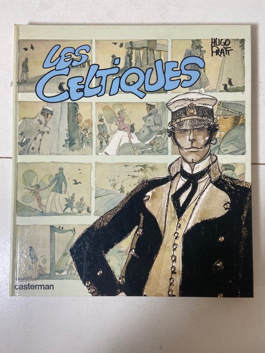 Corto Maltese T2 - Les Celtiques - 2ème série cartonnée grand format - C - 1 Album - Erstausgabe - 1980