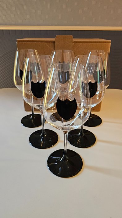 Dom Pérignon by RIEDEL - Calice da champagne (6) - Edizione nera per la festa del grande giorno - Vetro