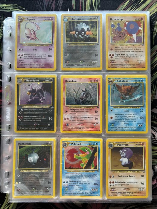 WOTC Pokémon Complete Set - Neo Discovery - ENG 2001 - NM conditions Top Quality