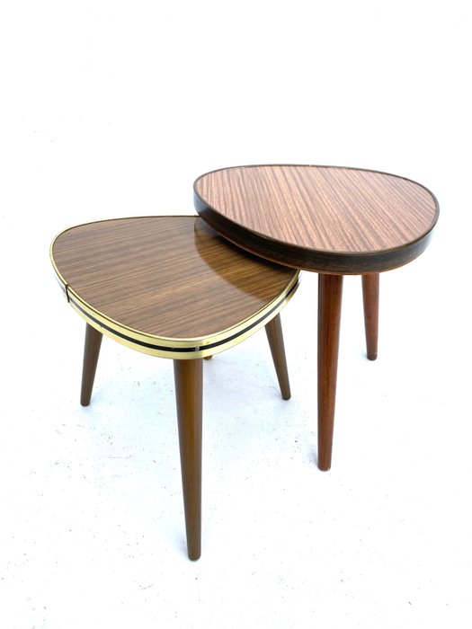 Side table - Pair of plant holders