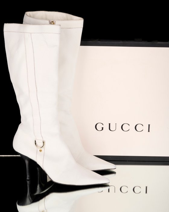Gucci - 膝盖靴 - 尺寸: Shoes / EU 38.5