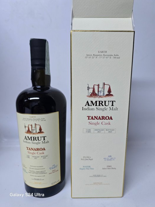 Amrut 2017 - Tanaroa - Single Cask no. 5692  - b. 2023  - 70cl