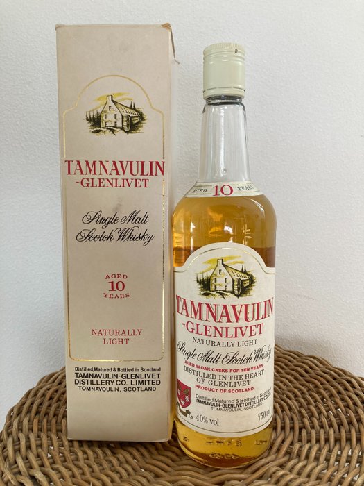 Tamnavulin-Glenlivet 10 years old - Original bottling  - b. 1980s - 750ml