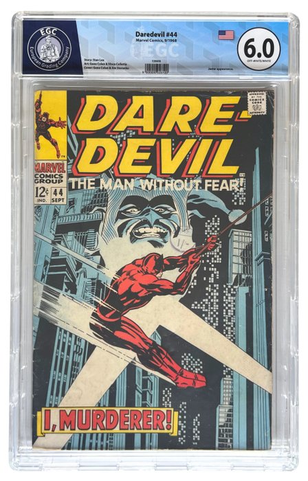 Daredevil - #44 - EGC graded - 1968 - rare edition - 1 Graded comic