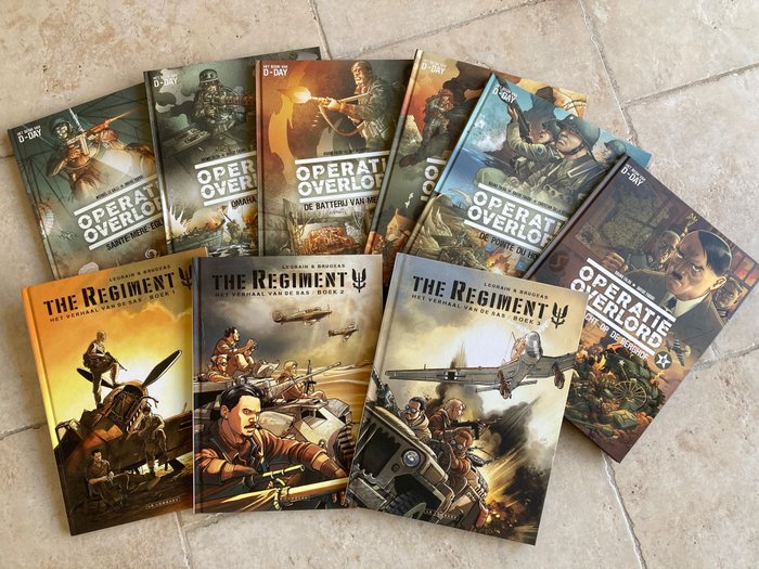 Operatie Overlord & The Regiment - 9 Album, Complete series - Primera edición - 2016/2020