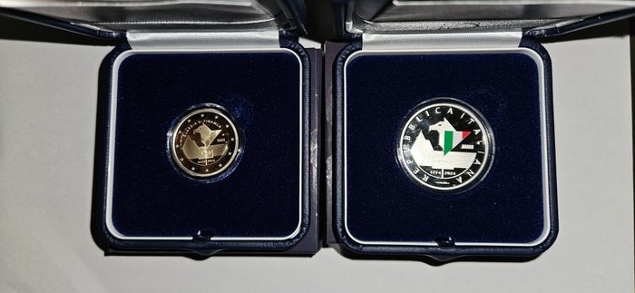 Ιταλία. 2 Euro / 5 Euro 2024 "Guardia di Finanza" (2 monete) Proof  (χωρίς τιμή ασφαλείας)