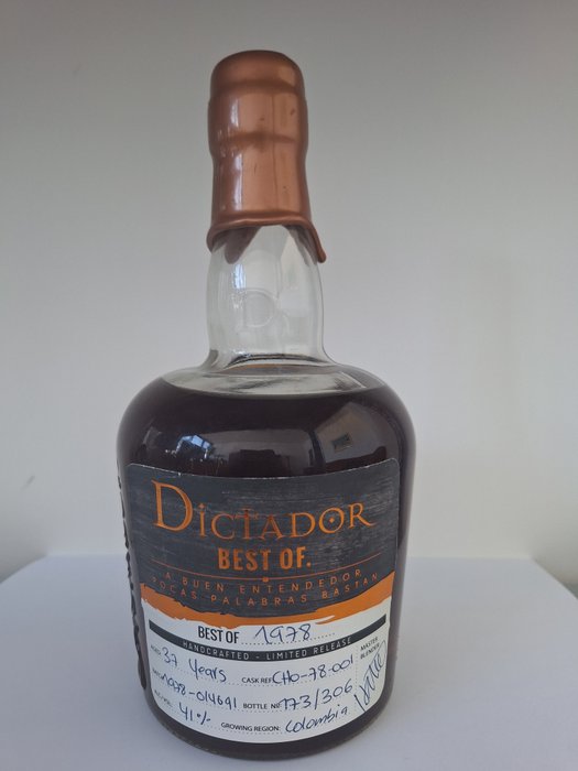 Dictador - Best of 1978 - 37 years  - b. 2015 - 70cl