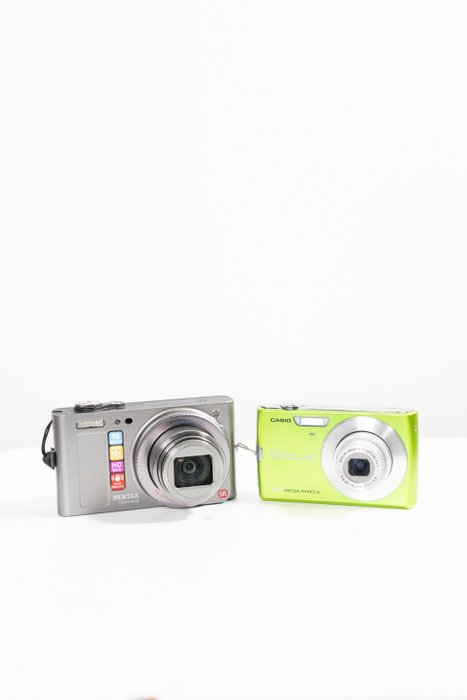 Casio, Pentax Optio RX18 + Exilim Digitalkamera