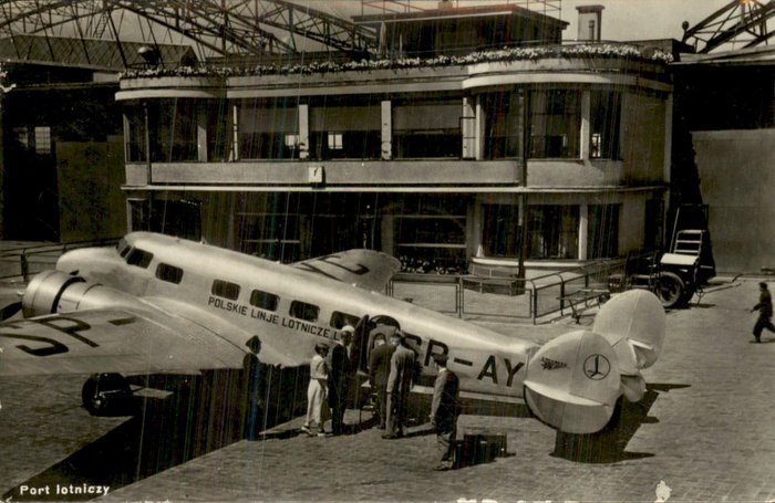 Luftfahrt, Flugzeuge - Wasserflugzeuge - Armeeflugzeuge - Flughafen Schiphol - Postkarte (73) - 1930-1990