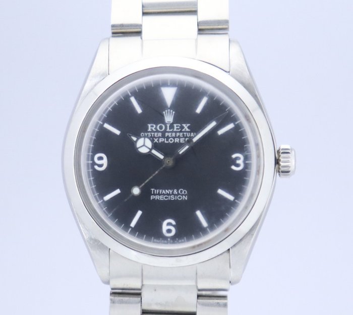 Rolex - Explorer Tiffany & Co - Ingen mindstepris - 5500 - Unisex - 1980-1989