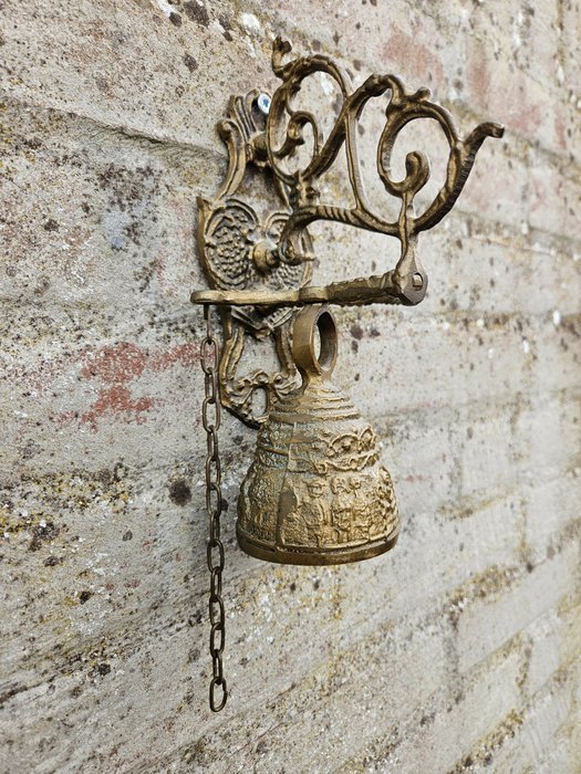 Campanello di servizio - Raffinata campana del monastero - Francia 